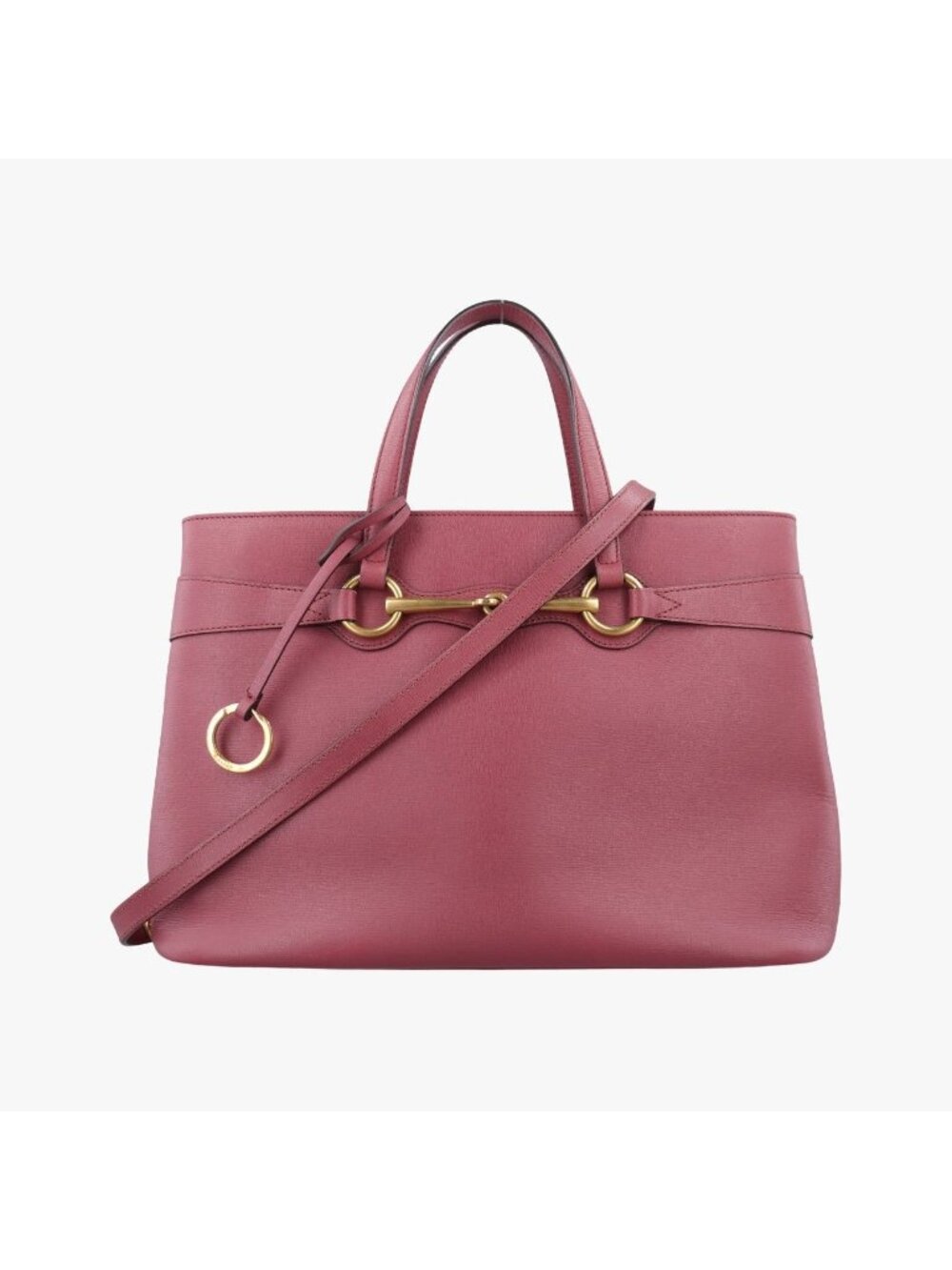Gucci Bright Bit Red Leather